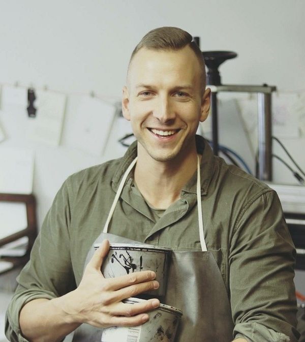 Gediminas Avocado Press letterpress spaustuvės įkūrėjas Gediminas