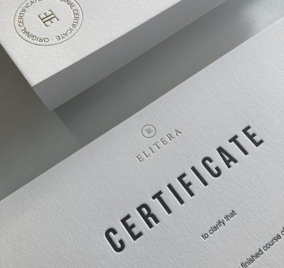 sertifikatu diplomu gamyba spauda